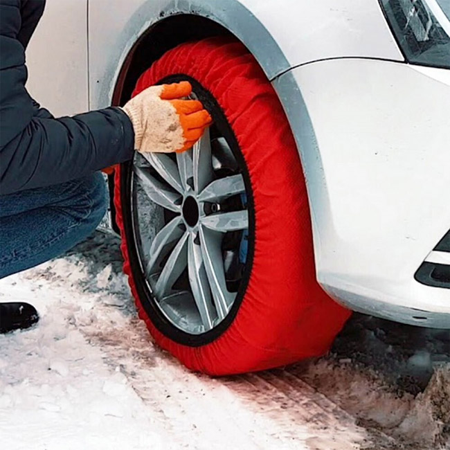 Αντιολισθητικό Πανί - Χιονοκουβέρτα Ελαστικών Dust "XXL" 2 Τεμάχια - Image 4