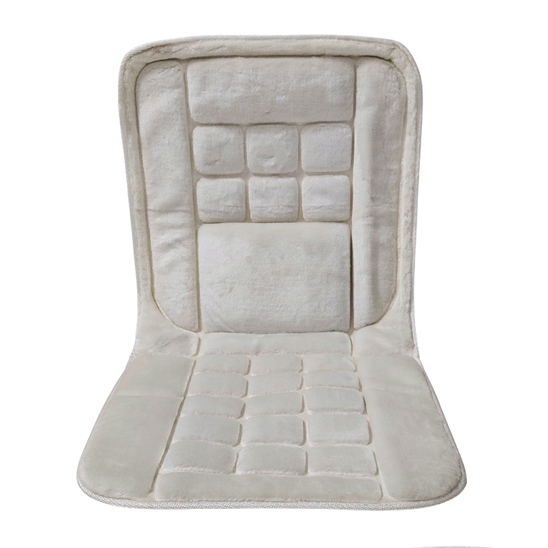 Πλατοκάθισμα αυτοκινήτου γουνάκι 1τμχ μπροστινό λευκό