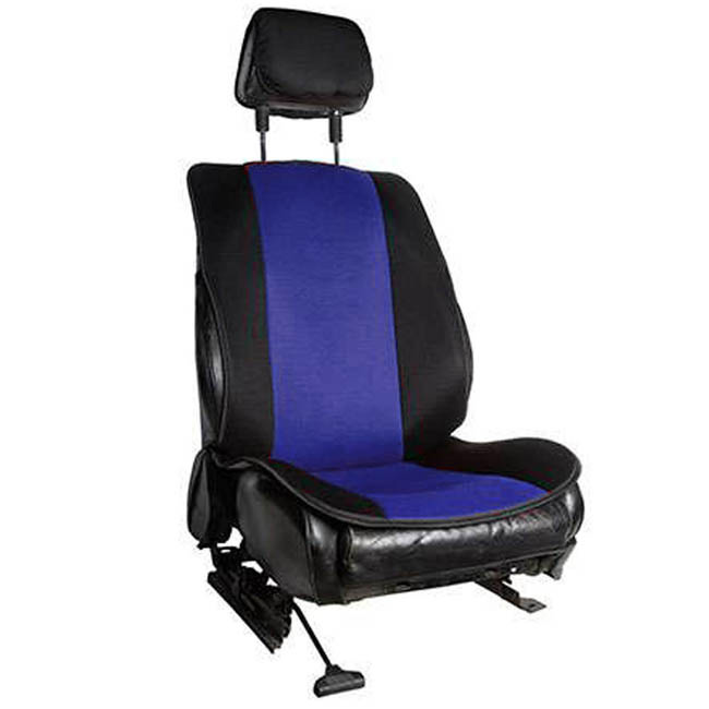 Πλατοκαθίσματα Αυτοκινήτου Alcadara Μαύρο-Μπλε 2 Τεμάχια - Image 2