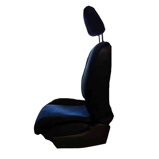 Πλατοκαθίσματα Αυτοκινήτου Alcadara Μαύρο-Μπλε 2 Τεμάχια - Image 5