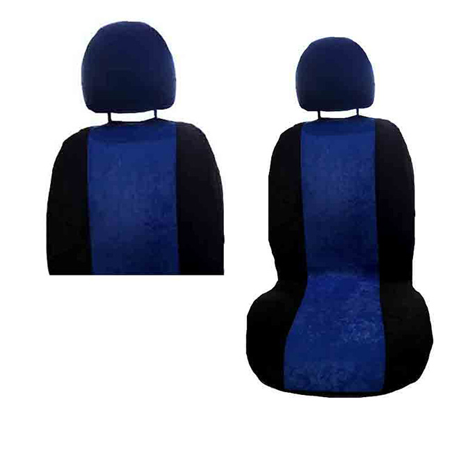 Πλατοκαθίσματα Αυτοκινήτου Alcadara Μαύρο-Μπλε 2 Τεμάχια - Image 4