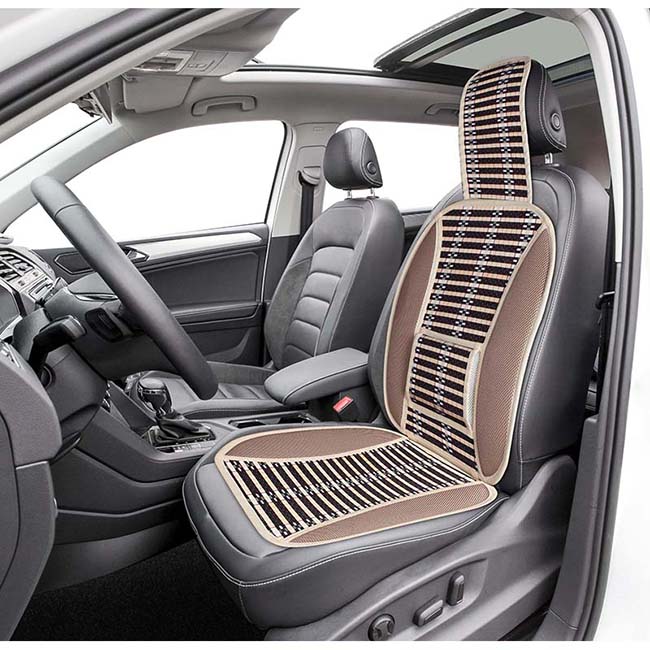 Πλατοκάθισμα Αυτοκινήτου Ψάθα Havana Μπεζ 1 Τεμάχιο - Image 3