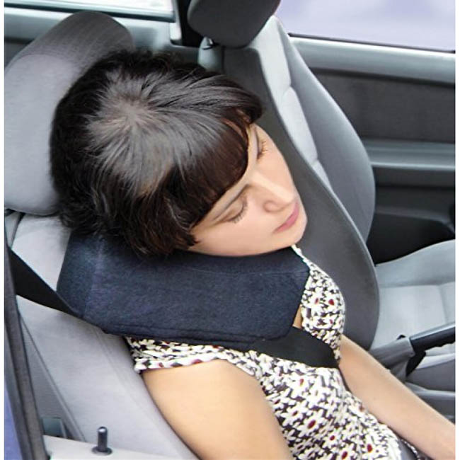 Ανατομικό / Ορθοπεδικό Μαξιλαράκι Υποστήριξης Λαιμού Για Τη Ζώνη Ασφαλείας 22x9x7.5cm Μαύρο 1 Τεμάχιο - Image 3