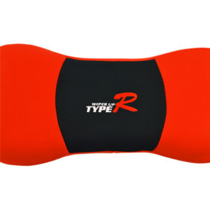 Μαξιλαράκι Αυχένα Type-R Για Το Κάθισμα Του Αυτοκινήτου Κόκκινο-Μαύρο 1Τμχ