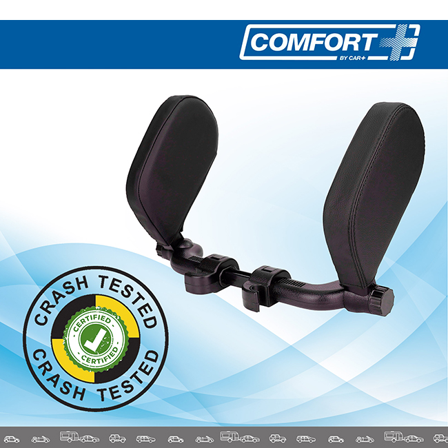 Πλαινά Μαξιλαράκια Προσκέφαλου / Υποστήριξης Λαιμού Memory Foam HLU1000 11x20x3.5cm Μαύρα 1 Τεμάχιο - Image 10