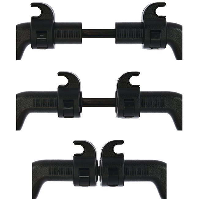 Πλαινά Μαξιλαράκια Προσκέφαλου / Υποστήριξης Λαιμού Memory Foam HLU1000 11x20x3.5cm Μαύρα 1 Τεμάχιο - Image 7