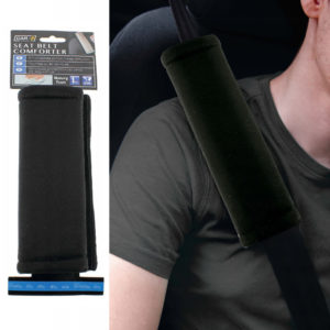 Μαξιλαράκι Ζώνης Ασφαλείας Μαύρο 1 Τεμάχιο