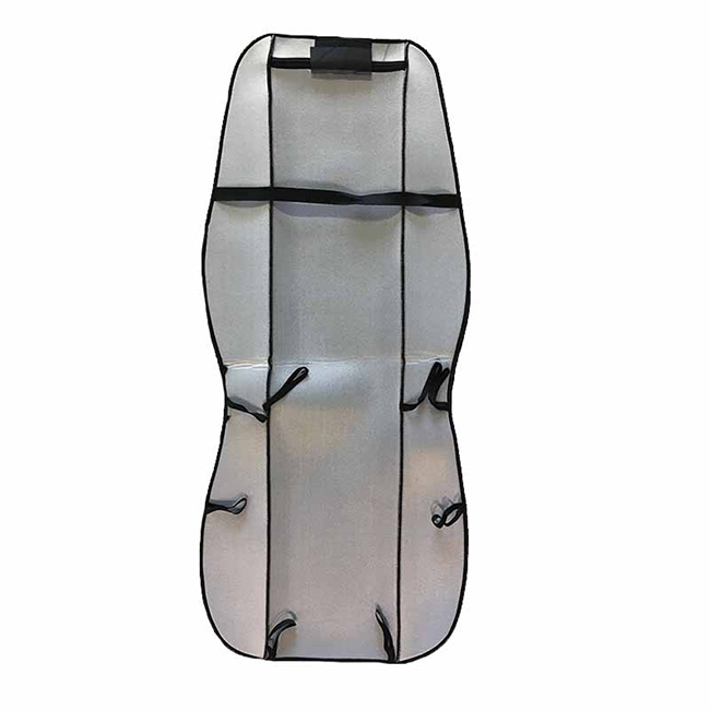 Πλατοκαθίσματα Αυτοκινήτου Alcadara Μαύρο-Γκρι 2 Τεμάχια - Image 5