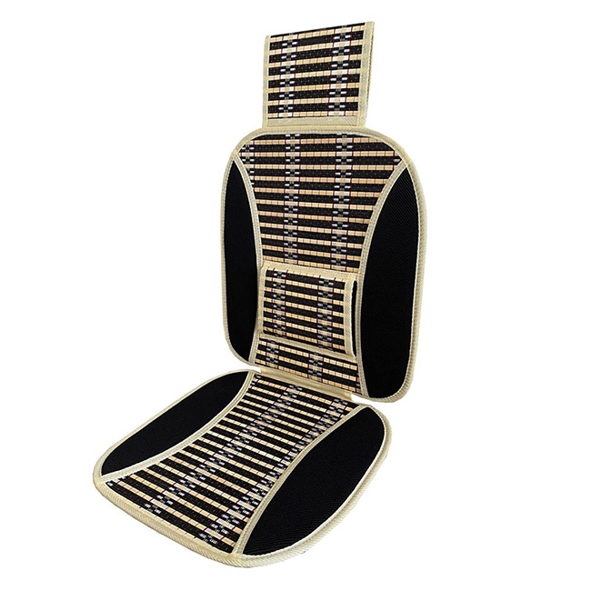 Πλατοκάθισμα Αυτοκινήτου Ψάθα Havana Μαύρη 1 Τεμάχιο - Image 2