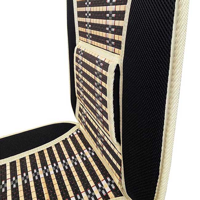 Πλατοκάθισμα Αυτοκινήτου Ψάθα Havana Μαύρη 1 Τεμάχιο - Image 3