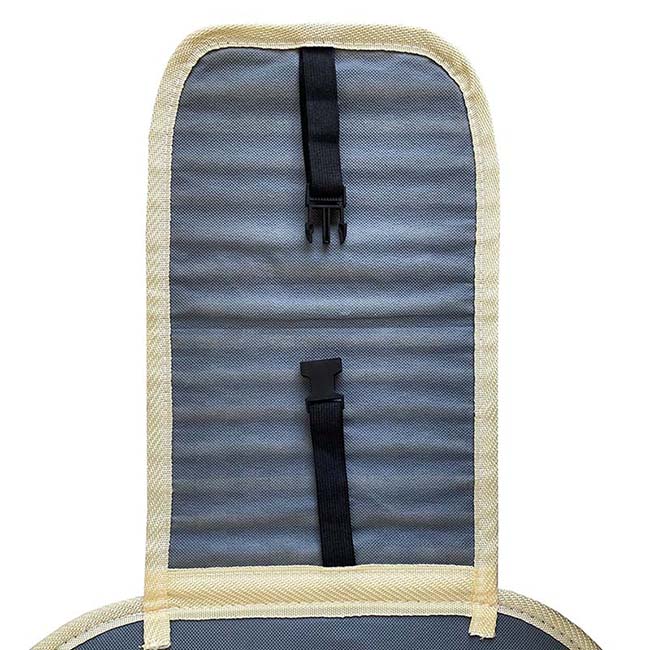 Πλατοκάθισμα Αυτοκινήτου Ψάθα Havana Μαύρη 1 Τεμάχιο - Image 5