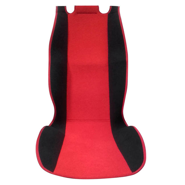 Πλατοκαθίσματα Αυτοκινήτου Πετσετέ Super Fresh Μαύρο-Κόκκινο 2 Τεμάχια - Image 3