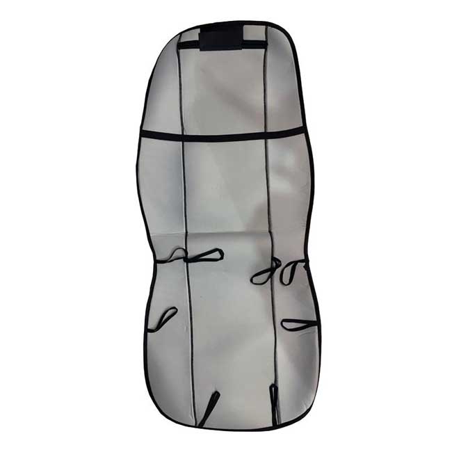 Πλατοκαθίσματα Αυτοκινήτου Πετσετέ Super Fresh Μαύρο-Κόκκινο 2 Τεμάχια - Image 6