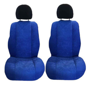 Πλατοκαθίσματα Αυτοκινήτου Alcadara Μπλε 2 Τεμάχια