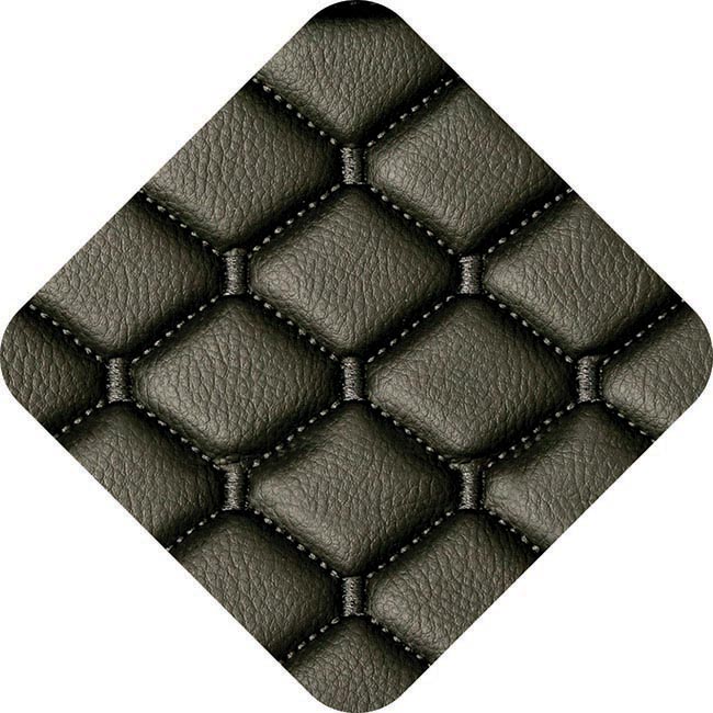 Πλατοκαθίσματα Aυτοκινήτου Δερματίνη Royal Μαύρα 2 Τεμάχια - Image 2