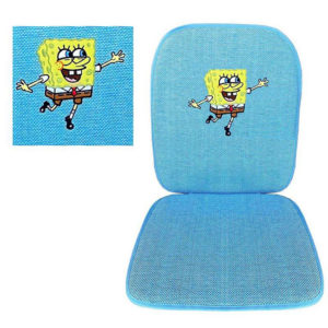 11341-2-psatha-2376-sponge-bob-jump-galazio-autogs_650 Πλατοκάθισμα Αυτοκινήτου Ψάθα Μπομπ Σφουγγαράκης Χοροπηδάει Γαλάζιο 1 Τεμάχιο