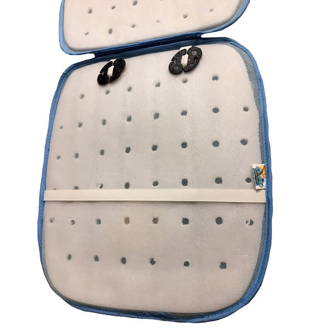 Πλατοκάθισμα Αυτοκινήτου Ψάθα Μπομπ Σφουγγαράκης Χοροπηδάει Γαλάζιο 1 Τεμάχιο - Image 7