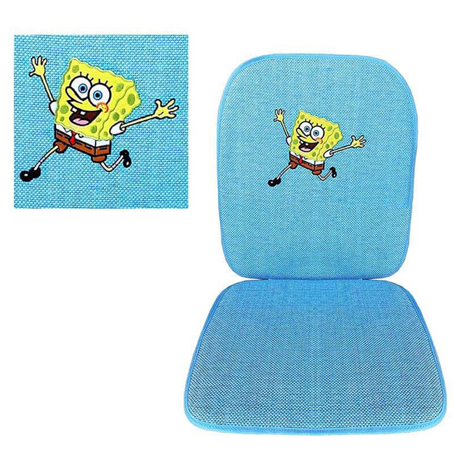 Πλατοκάθισμα Αυτοκινήτου Ψάθα Μπομπ Σφουγγαράκης Τρέχει Για Αγκαλιά Γαλάζιο 1 Τεμάχιο - Image 8