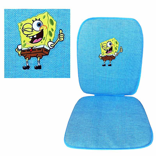 Πλατοκάθισμα Αυτοκινήτου Ψάθα Μπομπ Σφουγγαράκης Like Finger Γαλάζιο 1 Τεμάχιο - Image 2