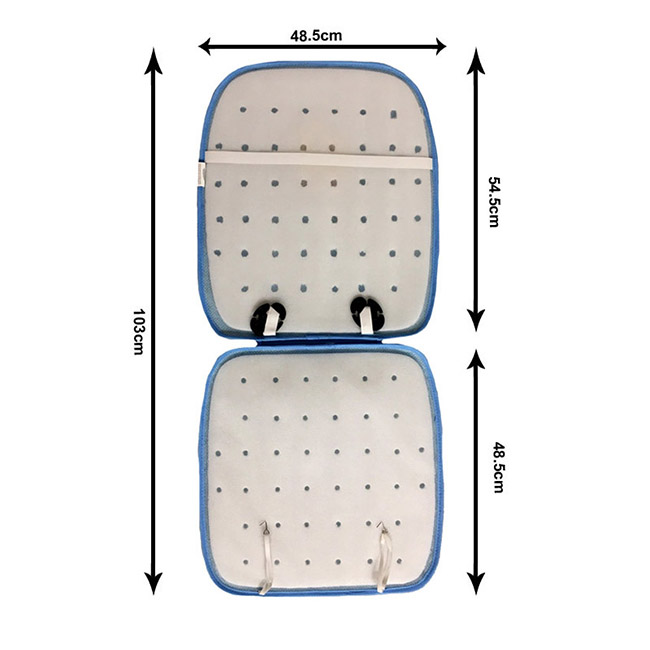 Πλατοκάθισμα Αυτοκινήτου Ψάθα Μπομπ Σφουγγαράκης Χαρούμενος Γαλάζιο 1 Τεμάχιο - Image 7