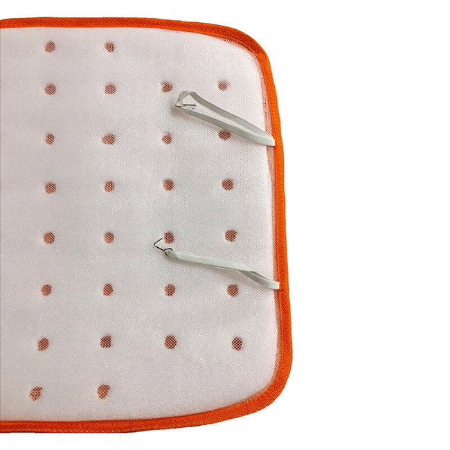 Πλατοκάθισμα Αυτοκινήτου Ψάθα Μπομπ Σφουγγαράκης Χαρούμενος Πορτοκαλί 1 Τεμάχιο - Image 6