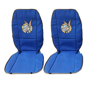 Πλατοκαθίσματα Αυτοκινήτου Διπλής Όψης WB Looney Tunes Μπλε Bugs Bunny – Γκρι Taz 2 Τεμάχια