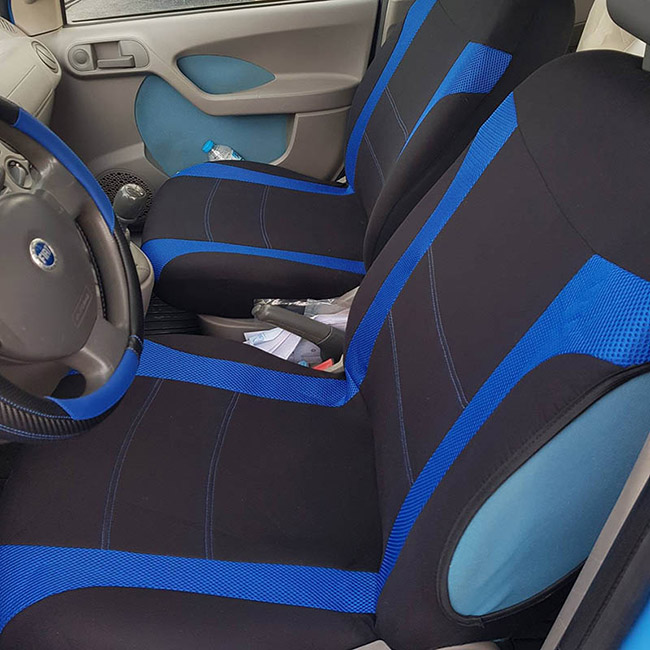 Καλύμματα Αυτοκινήτου Super Sport All In One Μαύρο-Μπλε Ζευ 4 Τεμάχια - Image 6