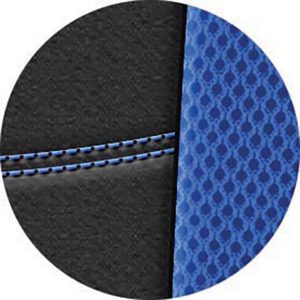 Καλύμματα Αυτοκινήτου Super Sport All In One Μαύρο-Μπλε Ζευ 4 Τεμάχια