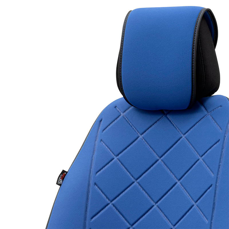 Πλατοκάθισμα Αυτοκινήτου Otom Active Pro Ύφασμα Τύπου Lacoste Ανάγλυφο Καπιτονέ Μπλε ACTP-105 1 Τεμάχιο - Image 7