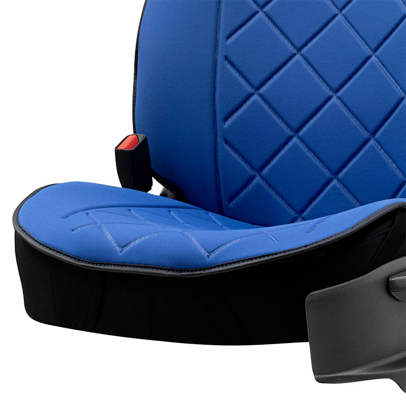 Πλατοκάθισμα Αυτοκινήτου Otom Active Pro Ύφασμα Τύπου Lacoste Ανάγλυφο Καπιτονέ Μπλε ACTP-105 1 Τεμάχιο - Image 6