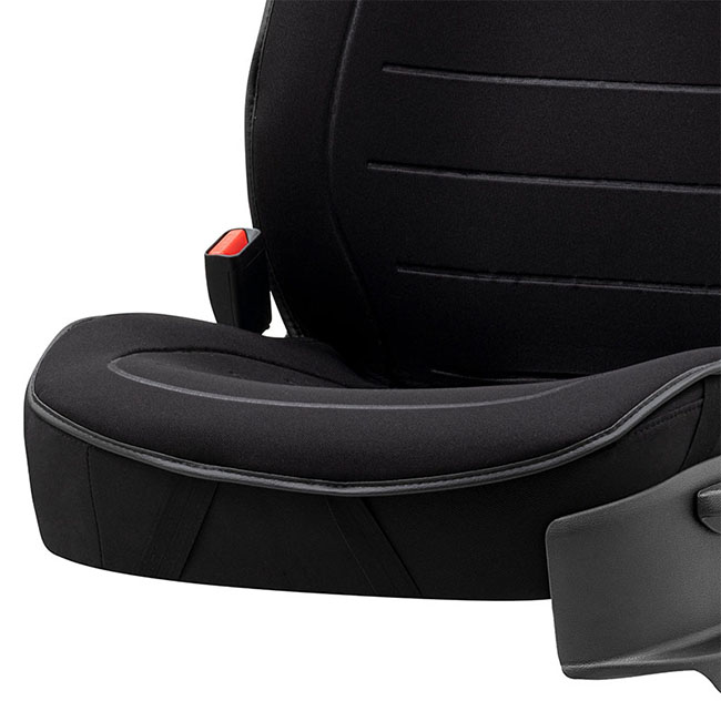 Πλατοκάθισμα Αυτοκινήτου Otom Active Line Ύφασμα Τύπου Lacoste Ανάγλυφο Καπιτονέ Μαύρο ACTL-101 1 Τεμάχιο - Image 3