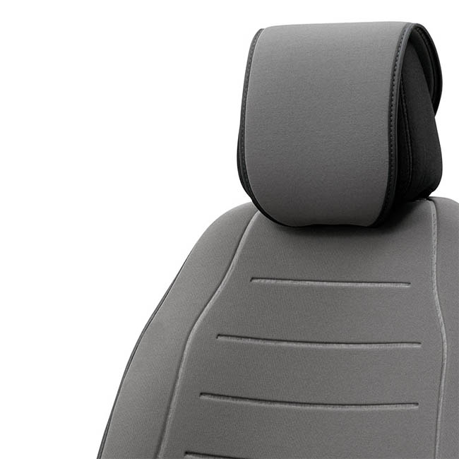 Πλατοκάθισμα Αυτοκινήτου Otom Active Line Ύφασμα Τύπου Lacoste Ανάγλυφο Γκρι ACTL-102 1 Τεμάχιο - Image 5