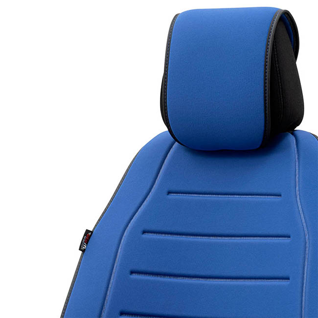 Πλατοκάθισμα Αυτοκινήτου Otom Active Line Ύφασμα Τύπου Lacoste Ανάγλυφο Μπλε ACTL-105 1 Τεμάχιο - Image 2