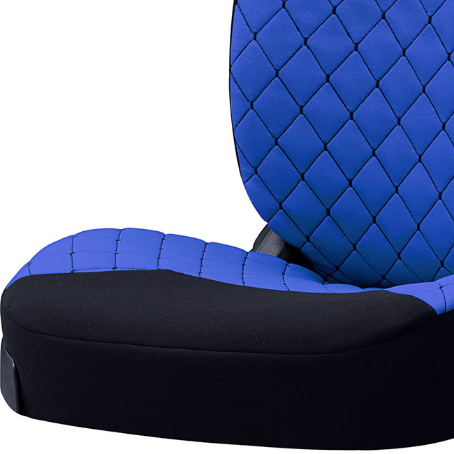 Ημικαλύμματα Καθισμάτων Αυτοκινήτου Otom RSX Sport Ύφασμα Κεντητό Καπιτονέ Μπλε - Μαύρο RSXL-105 2 Τεμάχια - Image 4