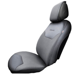 Ημικάλυμμα Αυτοκινήτου Otom “Exclusive” Από Λινό Ύφασμα Με Δερματίνη Σκούρο Γκρι EXLN-102 1 Τεμάχιο