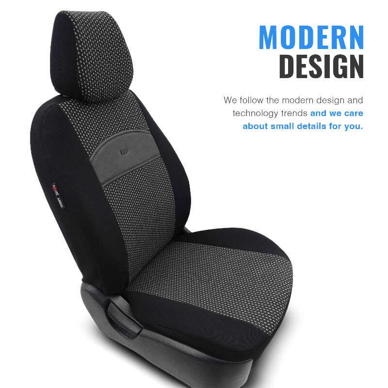 Καλύμματα Αυτοκινήτου Otom Smart Design Universal Ύφασμα / Δερματίνη Σετ Εμπρός / Πίσω Μαύρο SLΤSΜΤ101-ΝΖ 11 Τεμάχια - Image 7