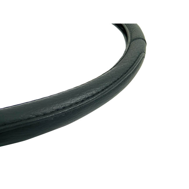 Κάλυμμα Τιμονιού Φορτηγού Δερματίνη Με Γαζιά Μαύρο XXXXL 50cm 1 Τεμάχιο - Image 3