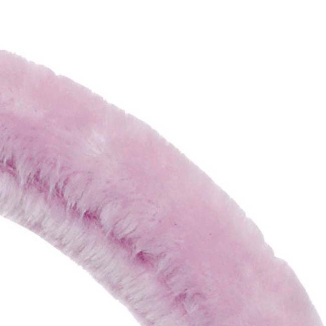 Κάλυμμα Tιμονιού Αυτοκινήτου Χνουδωτό Girly Pinky 2505059 Ροζ Medium 37-39CM 1 Τεμάχιο - Image 4