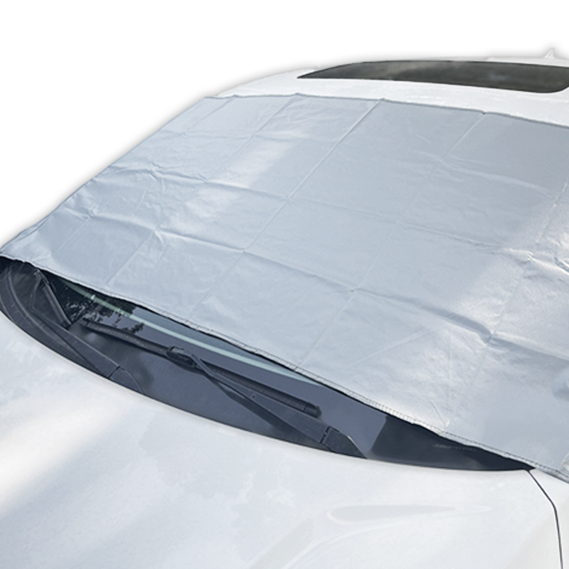 Ηλιοπροστασία Καλύπτρα Παρμπρίζ Large 214*96cm Με Ενισχυμένη Επένδυση 320GSM Feral 1 Τεμάχιο - Image 2