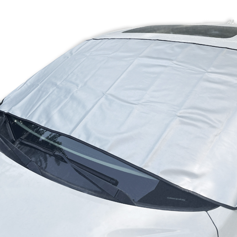 Ηλιοπροστασία Καλύπτρα Παρμπρίζ XLarge 280*110cm PVC Συνθετικό Δέρμα Feral 1 Τεμάχιο - Image 2