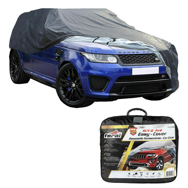 Κουκούλα Αυτοκινήτου Feral Premium Suv / Jeep XXL 571x203x160 1 Τεμάχιο - Image 4