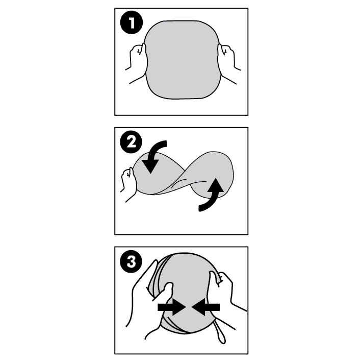 Ηλιοπροστασία Αυτοκινήτου Feral Για Τα Πλαϊνά Τζάμια Super UV 48x37cm 2 Τεμάχια - Image 7