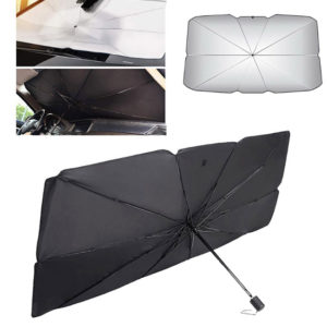 Ηλιοπροστασία Παρμπρίζ “Ομπρέλα” Με Χερούλι Feral Large 140x79x38cm 1 Τεμάχιο