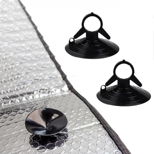 Ηλιοπροστασία Παρμπρίζ Αλουμινίου ''Black'' Feral Μαύρο Matte XX-Large 175x90cm 1 Τεμάχιο - Image 8