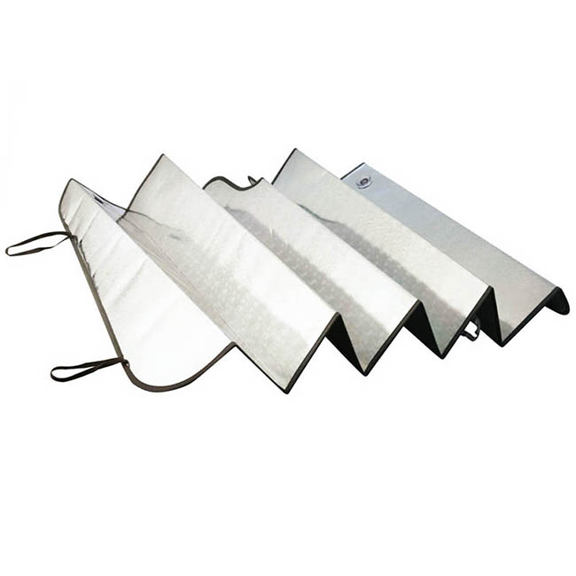 Ηλιοπροστασία Παρμπρίζ Αλουμινίου Laser Ιριδίζουσα Feral Large 145x70cm 1 Τεμάχιο - Image 5