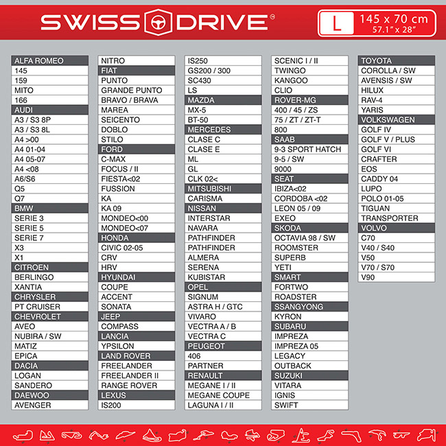 Ηλιοπροστασία Παρμπρίζ Αλουμινίου Κόκκινο Matte Large ΜΑΤΤRED 145x70cm 1 Τεμάχιο - Image 6