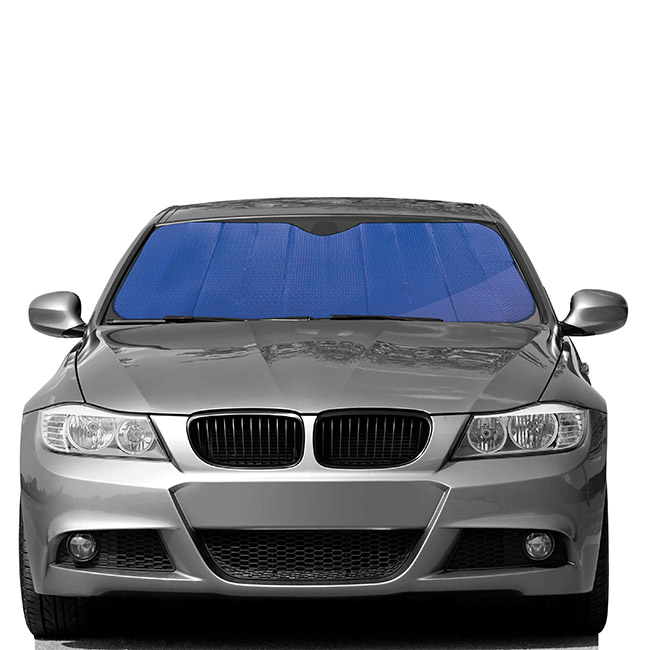 Ηλιοπροστασία Παρμπρίζ Αλουμινίου Μπλε Matte Large ΜΑΤΤBLU 145x70cm 1 Τεμάχιο - Image 8