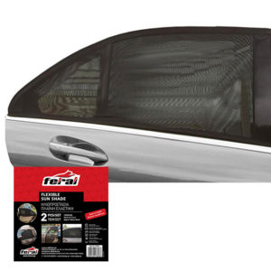 Ηλιοπροστασίες Αυτοκινήτου Feral Για Τα Πλαϊνά Τζάμια Ελαστική (Flexible) Sunshade 94x51cm 2 Τεμάχια