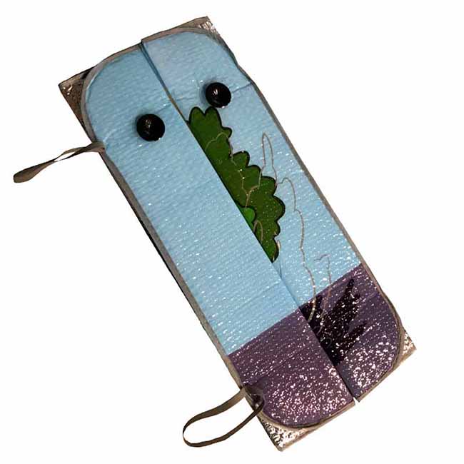 Ηλιοπροστασία Παρμπρίζ Αλουμινίου WB Looney Tunes Crazy More Fun Than Worrie 60x130cm 2703004 1 Τεμάχιο - Image 4