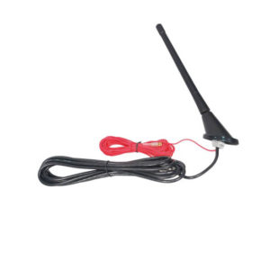 Κεραία Οροφής Αυτοκινήτου Golf Look Μαύρη Με Καλώδιο 25cm 1 Τεμάχιο